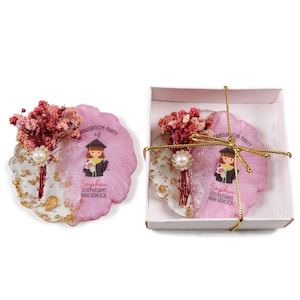 Graduation Party Favors, Epoxy Magnet, Class of 2025, Custom Fridge Magnet, Graduation Magnets, High School Grad, 2025 Graduation Favors