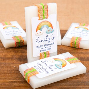 Bomboniere personalizzate per baby shower, bomboniere con sapone naturale, saponetta fatta a mano, sapone profumato, idee regalo per baby shower, 1° compleanno, regali di ringraziamento
