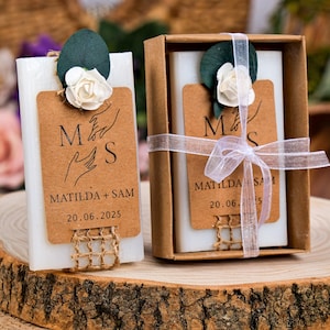 Scented Soap Wedding Favors, Wedding Guest Gifts, Natural Soap Bar, Rustic Wedding, Handmade Soap, Bridal Shower Favors, Wedding Soap Favors