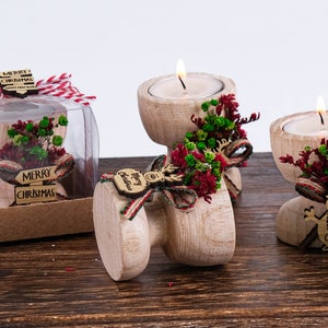Wedding Party Favors, First Christmas Gift, Christmas Table Decoration, Happy Holiday Gifts, Christmas Candle Gift, Custom Christmas Candle Favors bulk, Happy New Year Gift, Xmas noel gifts, holiday coworker gift, coworker Christmas Candle Holder