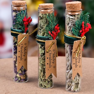 Christmas Tea Party Favors, Loose Leaf Tea, Merry Christmas, Christmas Gifts, Merry and Bright, Stocking Stuffer, Gift for Host, Xmas Gifts