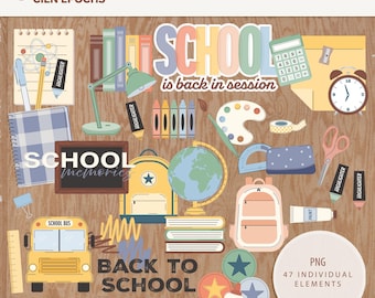 School Days Elements (Digital Download)