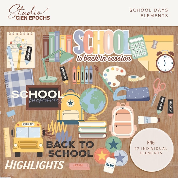 Elemente des Schulalltags (Digitaler Download)