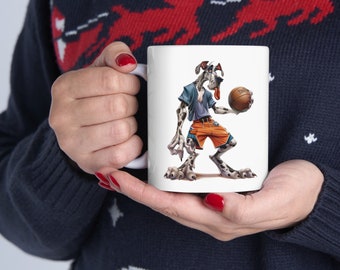 Coffee mug Pet Mug, Great Dane mug, pet lover mug, dog gift, ceramic mug, gift for dog lover, basketball cup, fathers day gift