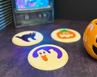 Halloween Cookie Coasters: 3D Printed Spooky Decor