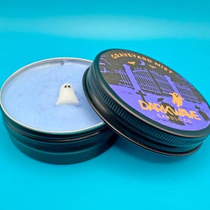 Graveyard Mist Wickless Candle | gothic candle, ghost, ghosts, witchy, spooky, halloween, soy, eco, dark academia, witchcore, gothic decor