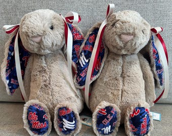 RUSH College Jellycat Bunny