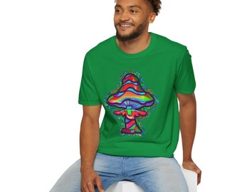 Magical Mushroom Unisex Softstyle T-Shirt