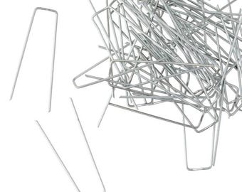 2&quot; Galvanized Greening Pins – Secure Your Floral Designs with Ease (100-Pack)