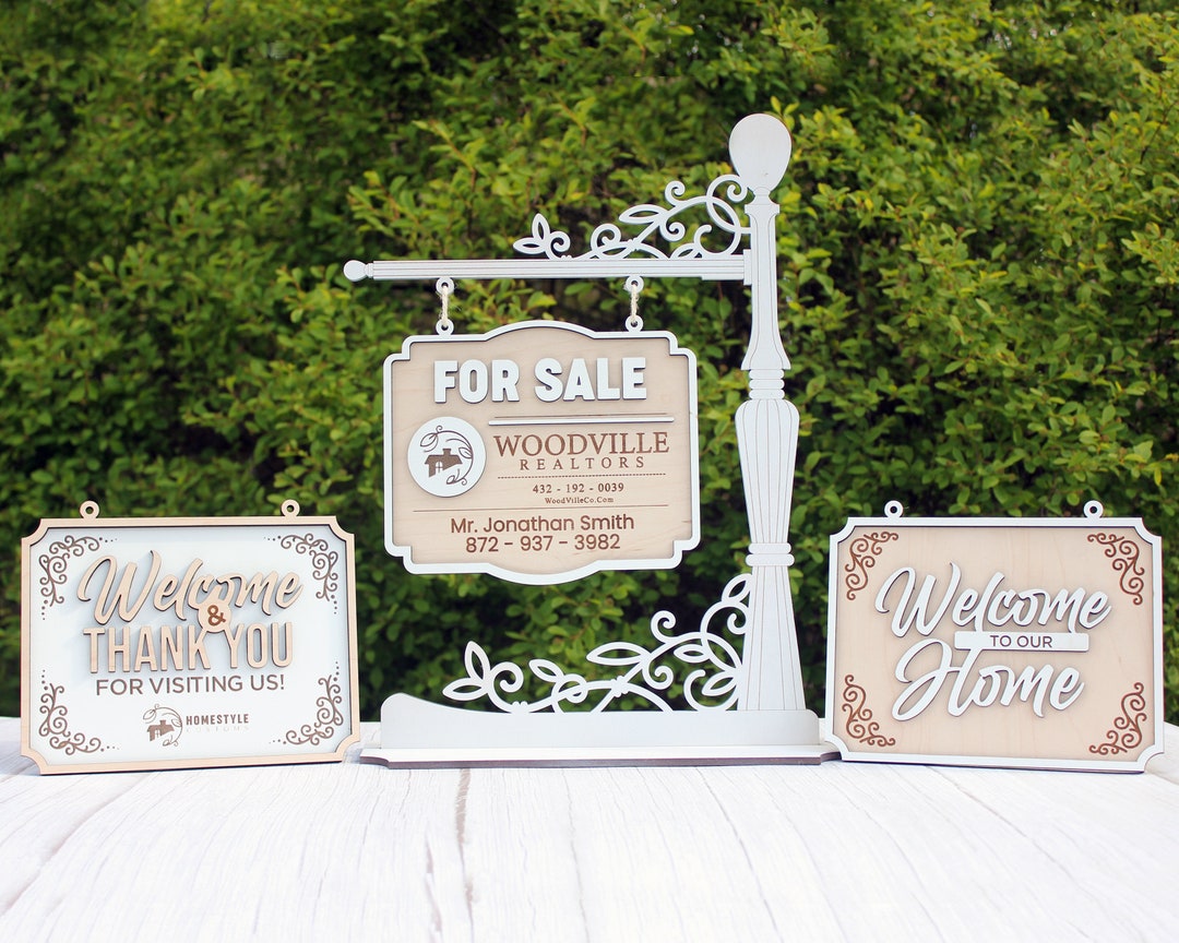 Hanging Sign Set - Etsy