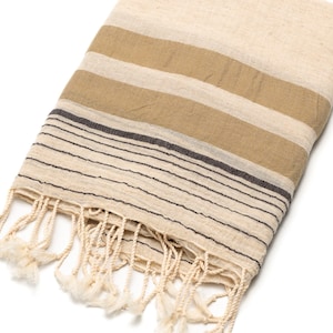 Bath Towel Lightweight Turkish Linen Bath Towels Striped Picnic Blanket Boho Throw Blanket Scarf Shawl Organic Baby Cover Gift
