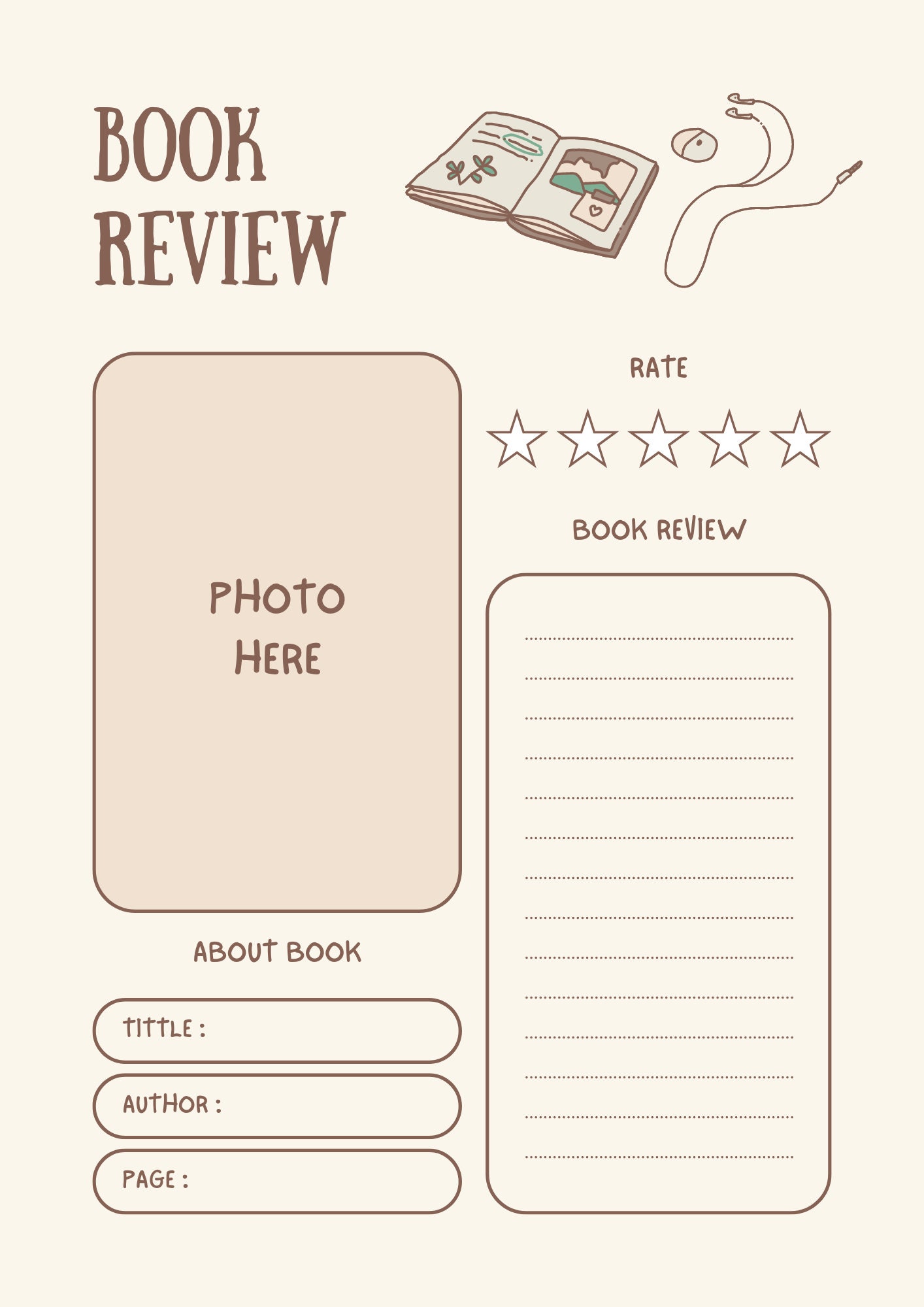Daily Overview Planner // Daily Planner, Notebook, Mindful Planning ...