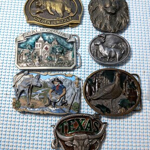 California Western Belt Buckle - Etsy display picture 3