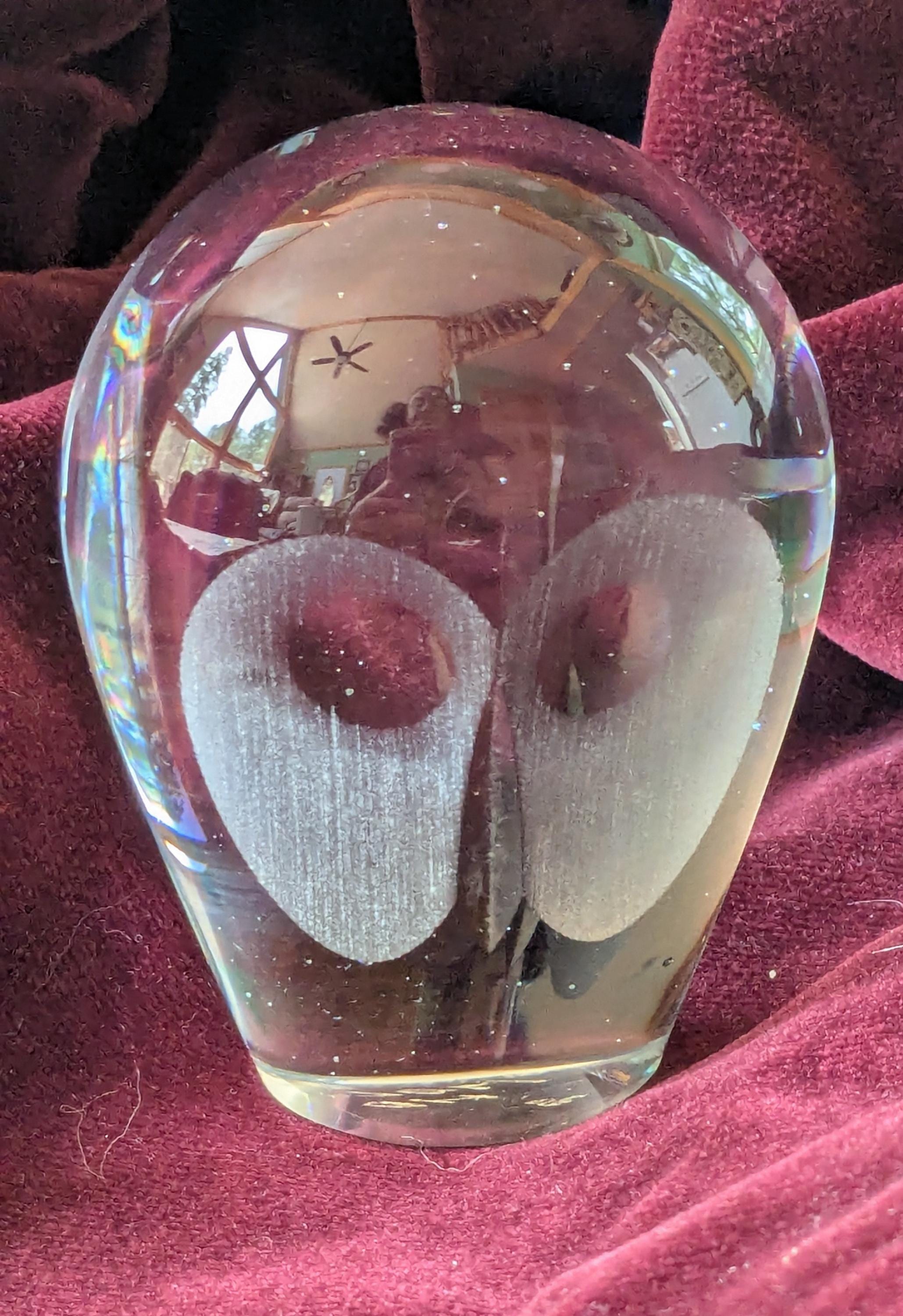 新品未使用】MÅLERÅS スウェーデン製 クリスタル ガラスボウル Maleras