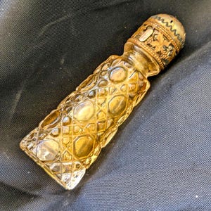 Vintage miniature perfume bottle from Czech.