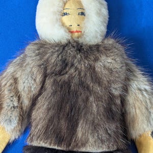 Real fur eskimo doll - Etsy 日本