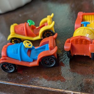 Vintage toy cars from West Germany