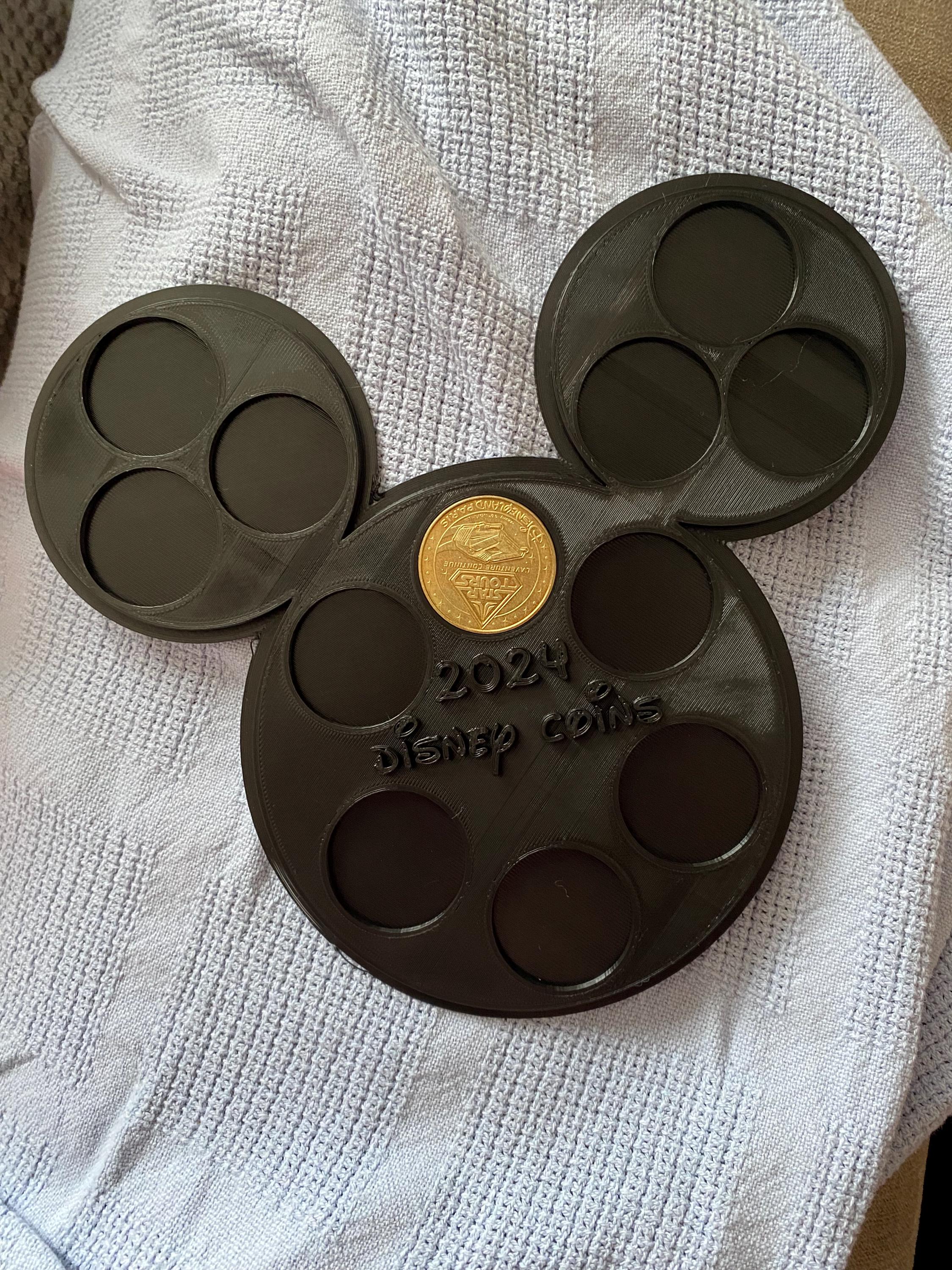 Disneyland Paris Coin Holder Etsy UK