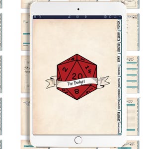 D20 Hochzeitsplaner, Digital, Gender inclusive, LGBTQ+, Hochzeitsbudget, Tracking