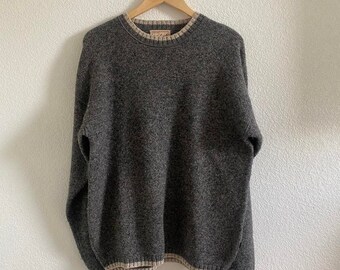 Pull gris Woolrich vintage