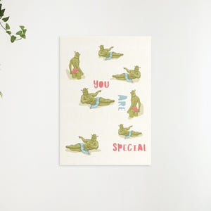 Digital Poster | Shrek | You are special | Funny meme Poster | Wall decor