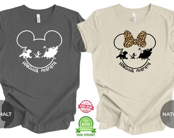 Disney Hakuna Matata Shirt, Disney Animal Kingdom Tee, Disney Silhouette Tshirt, Disney Safari Family Tee, Disney Vacation, Toddler, Youth