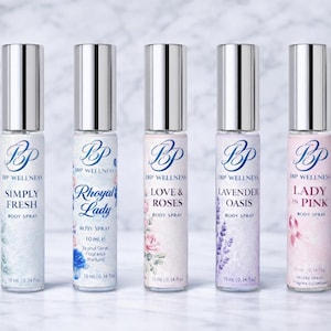 Women's Body Spray Sampler | Travel Perfume Set | Self Care Gift