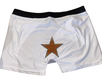 Brown Star Underwear