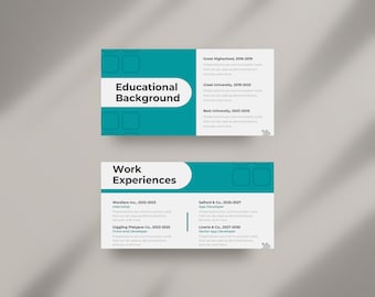 Profesjonalne CV |Profesjonalne CV | Szablon CV Word | Nowoczesne CV |Minimalistyczne CV | Natychmiastowe pobranie | Edytowalne CV