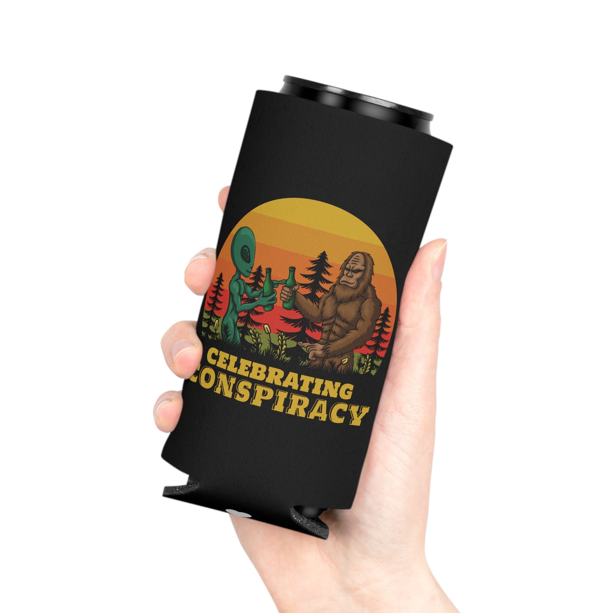 Stay Weird Alien Beer Can Cooler — Lighthouse Paper Co.