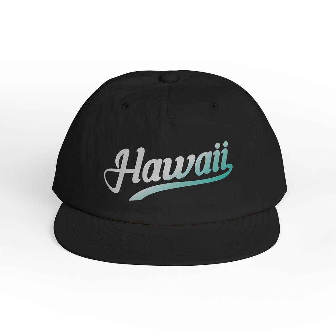 Hawaii Script Surf Cap - Etsy