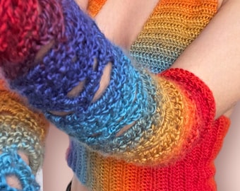 Crochet sleeves