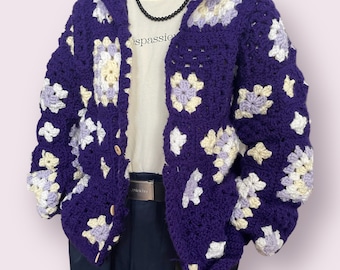 Granny square jacket (unisex)