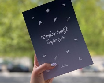 Complete Lyrics book (incl. TTPD) - Made by a swiftie for swifties