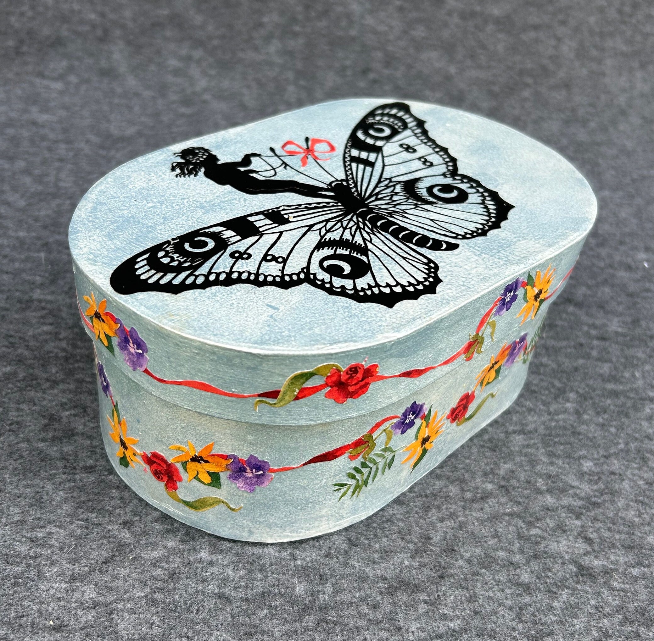 Paper Mache Storage Box - Etsy