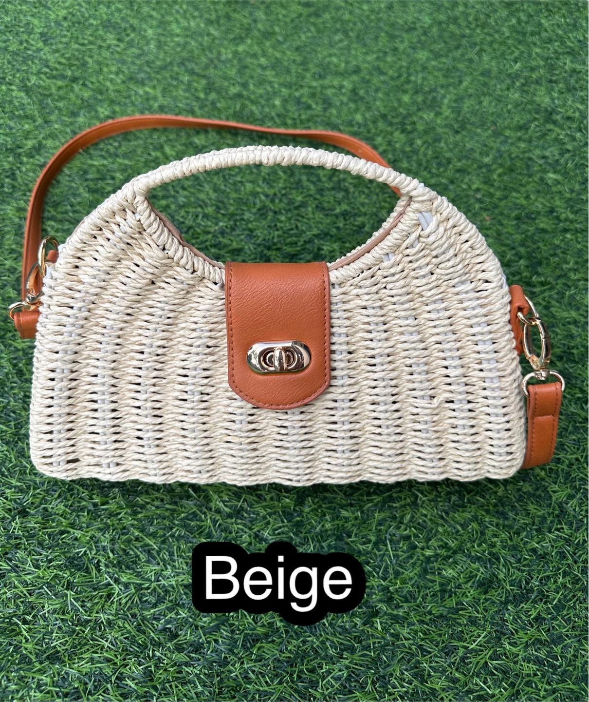 Top handle bag, wrist bag, Natural handbag, handmade crossbody bag, Beach bag, Straw bag, sea grass, gifts for her, birthday gift, gifts