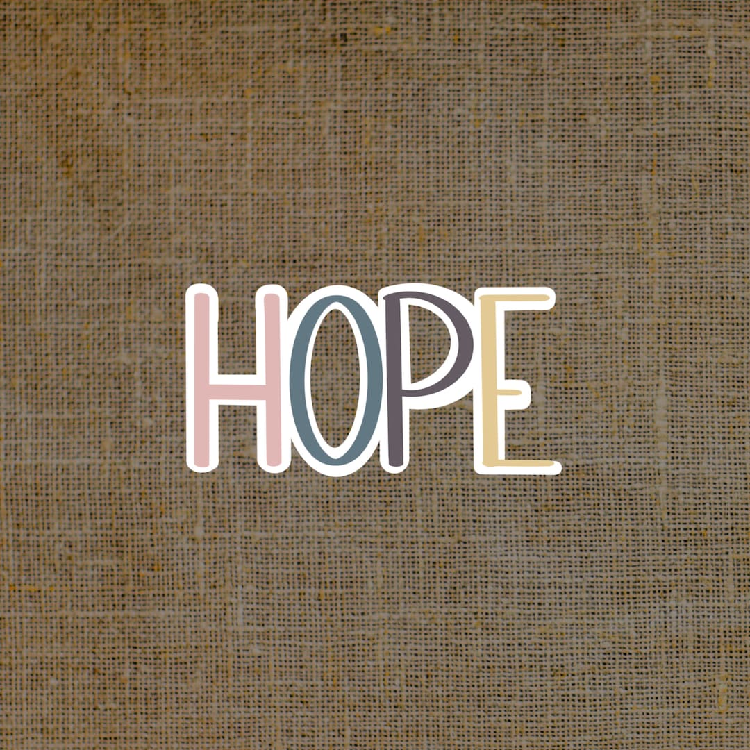 Project Hope Sticker Hope Sticker - Etsy