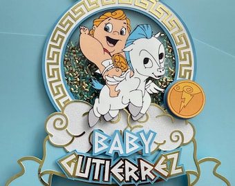 Adorno para tarta de Hércules