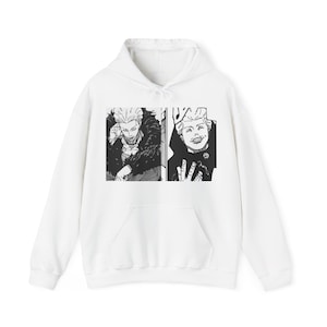Jujutsu Kaisen Hakari Kinji Unisex zware mix hoodie, JJK fanart, JJK Hakari hoodie, leuk anime cadeau voor hem, anime cadeau voor haar, JJK Art