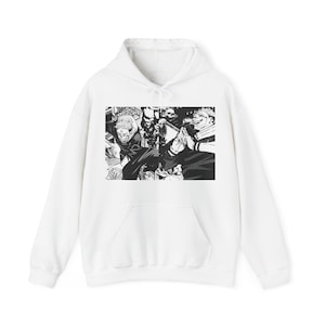 Jujutsu Kaisen Ryomen Sukuna Unisex Heavy Blend Hoodie, JJK Hoodie, Cute Anime Gift For Him, JJK Sukuna, Sukuna Hoodie, JJK Sukuna Gift
