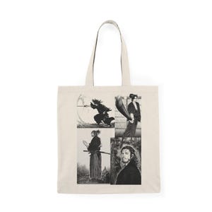 Vagabond Miyamoto Musashi Tote Bag 15&quot; x 16&quot;, Vagabond Fan Art, Cute Anime Gift For Him, Anime Gift For Her, Miyamoto Musashi Gift
