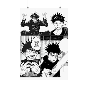 Jujutsu Kaisen Megumi Fushiguro Poster