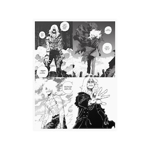 My Hero Academia Shigaraki Satin Poster (210gsm)