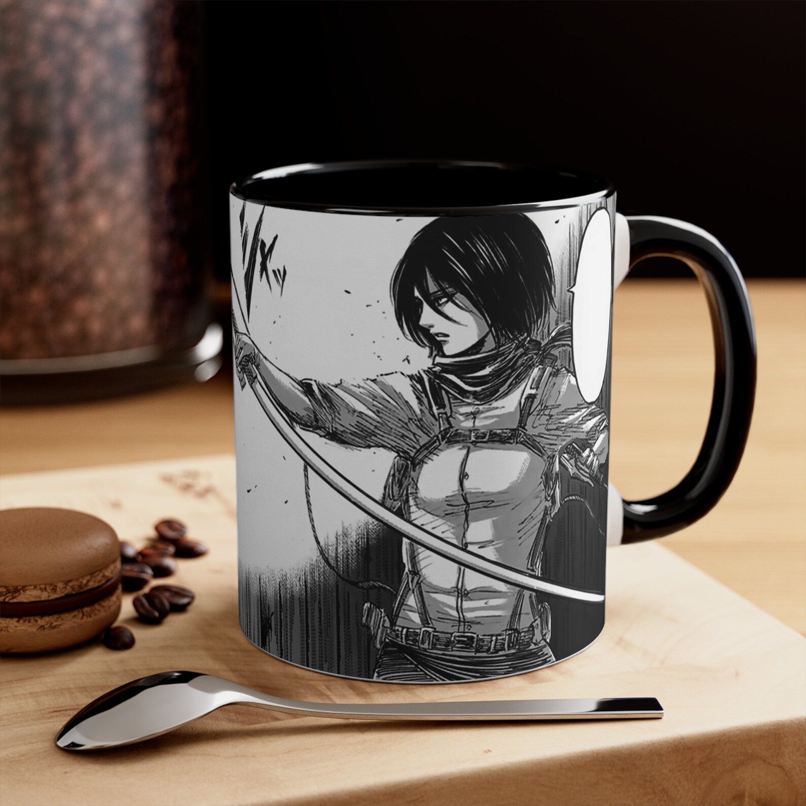 Mikasa Ackerman Coffee Mug, 11oz Etsy