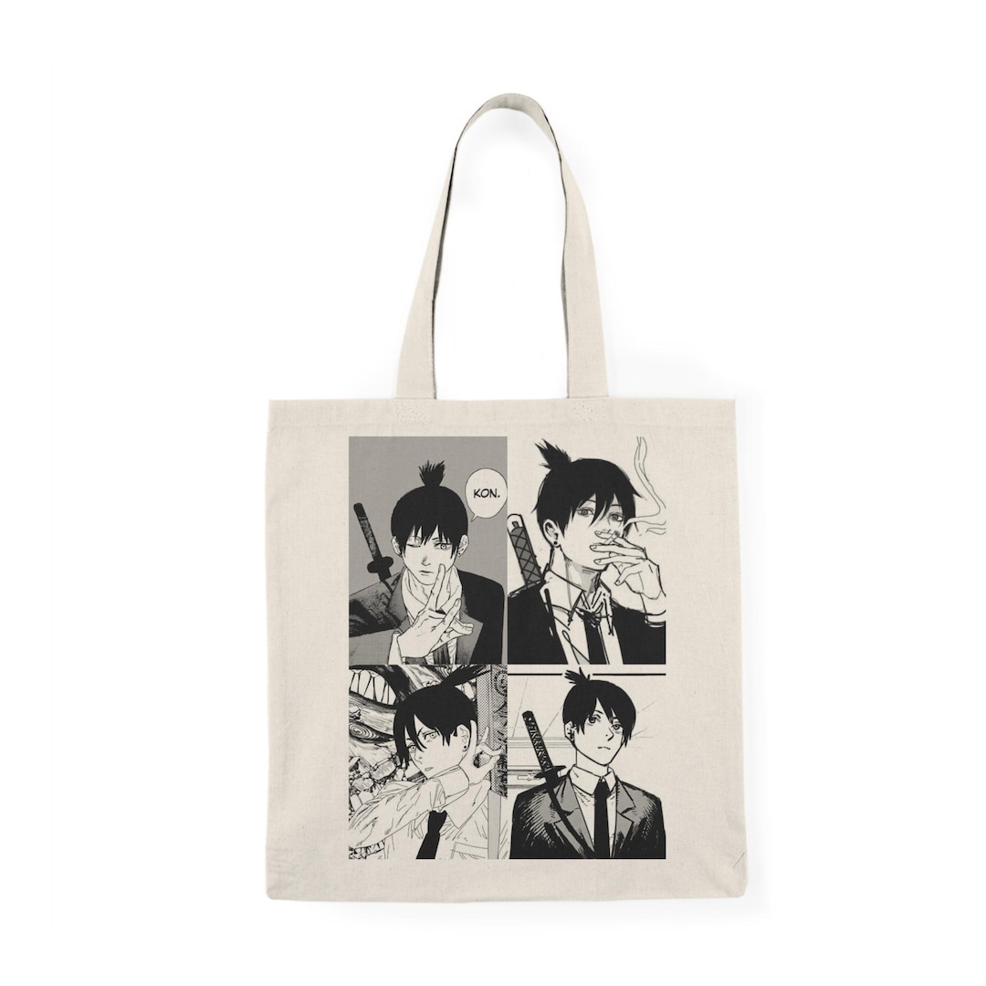 チェンソーマン 早川アキ 痛バ チェンソーマン 早川アキ ナチュラル トートバッグ、アニメギフト