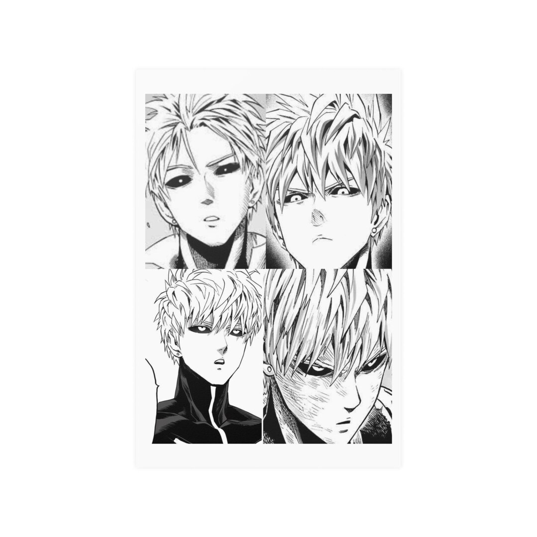 One Punch Man Genos Satin Poster 210gsm - Etsy
