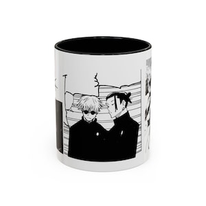 Jutjutsu Kaisen Geto Suguru Accent Coffee Mug, Anime Gifts, Cute Anime Mug, Cute Manga Mug, JJK Mug, JJK Coffee Mug, JJK Cute Mug 11oz, 15oz