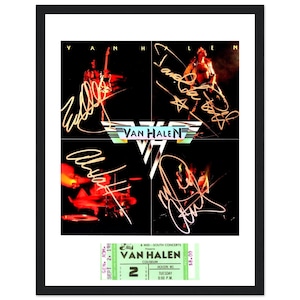 Eddie van halen autograph - Etsy 日本
