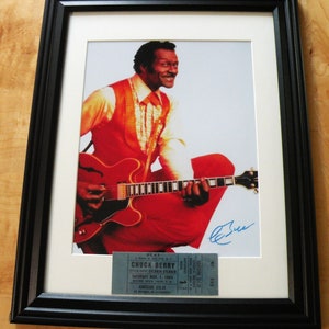 Chuck Berry Signed - Etsy