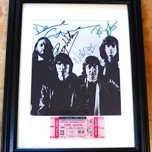 Pink floyd autograph - Etsy 日本